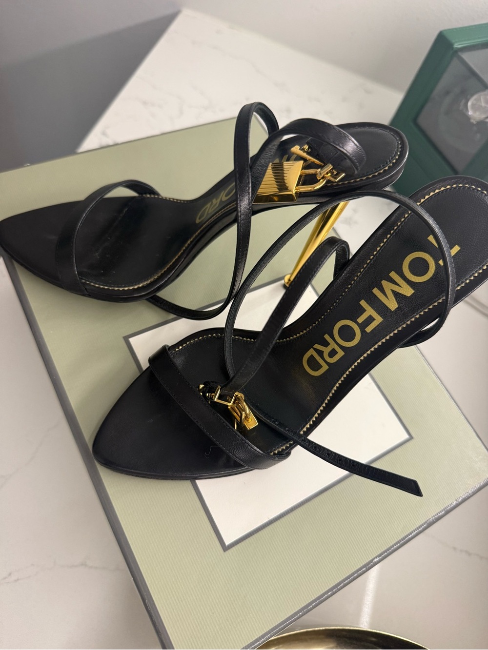 Tom Ford Padlock Heels